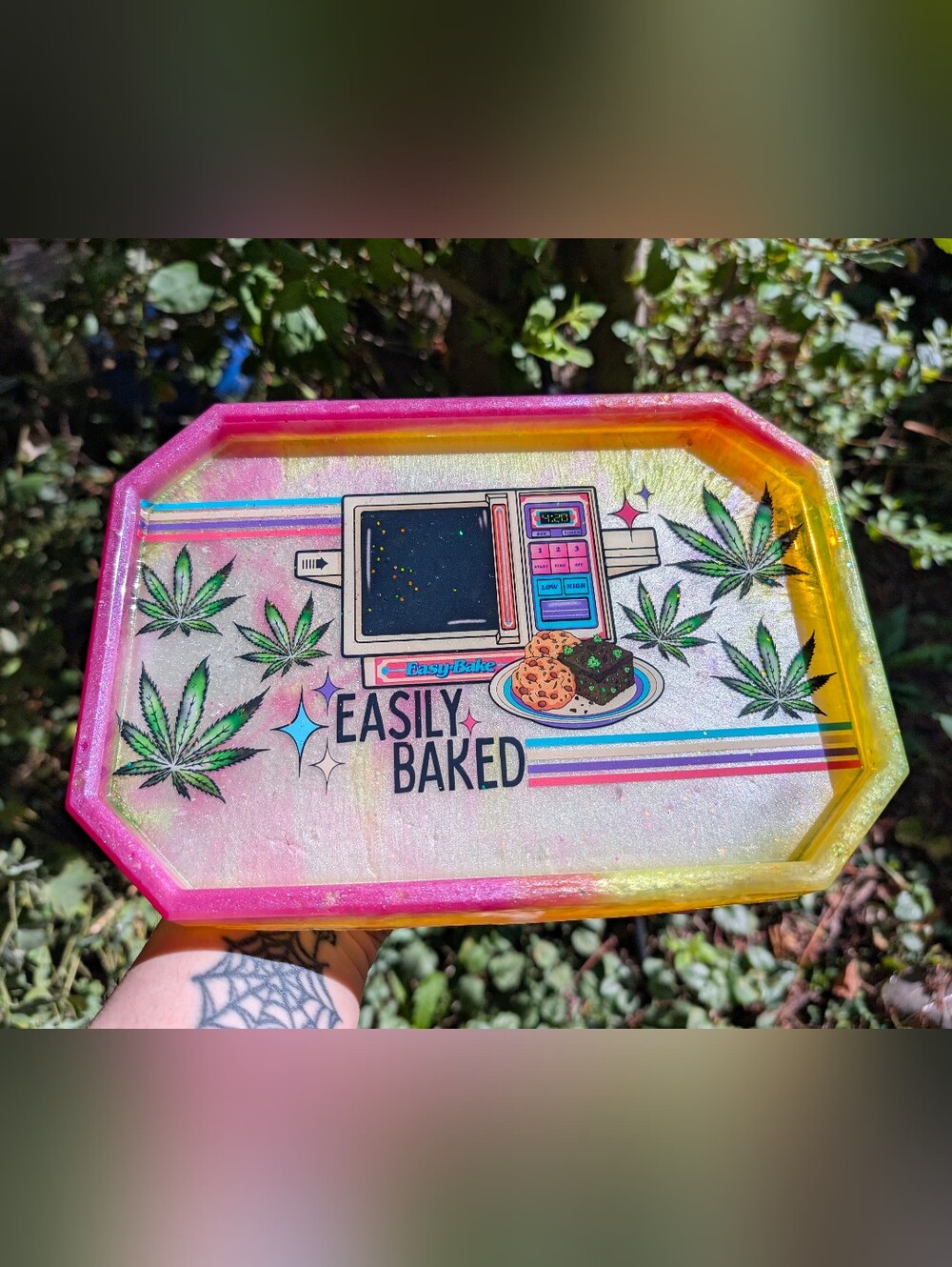 Handmade Easily Baked Resin Tray